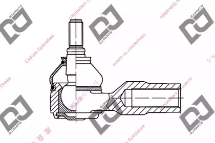 Шарнир DJ PARTS DE1202